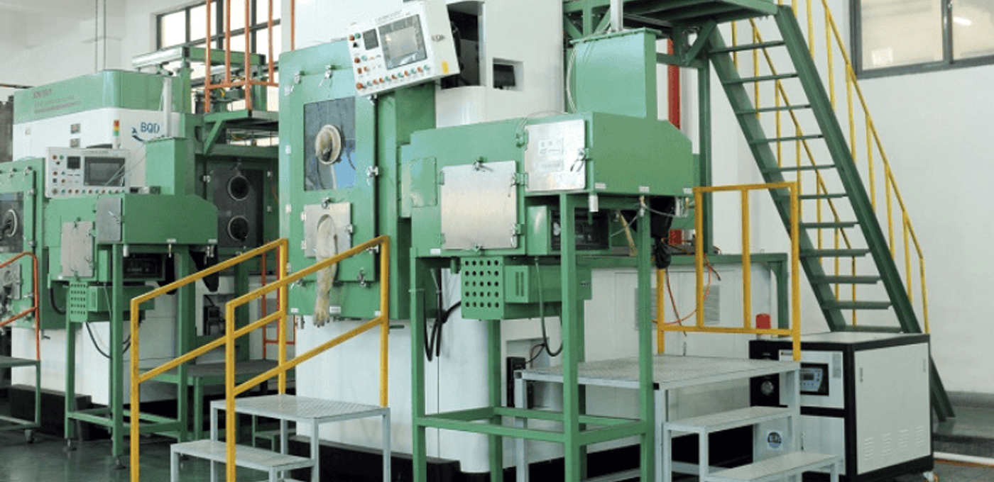 Machining equipment used for finishing magnet parts